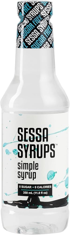 Amazon.com: Sessa Syrups Sugar Free Simple Syrup - 11.8 Fl Oz